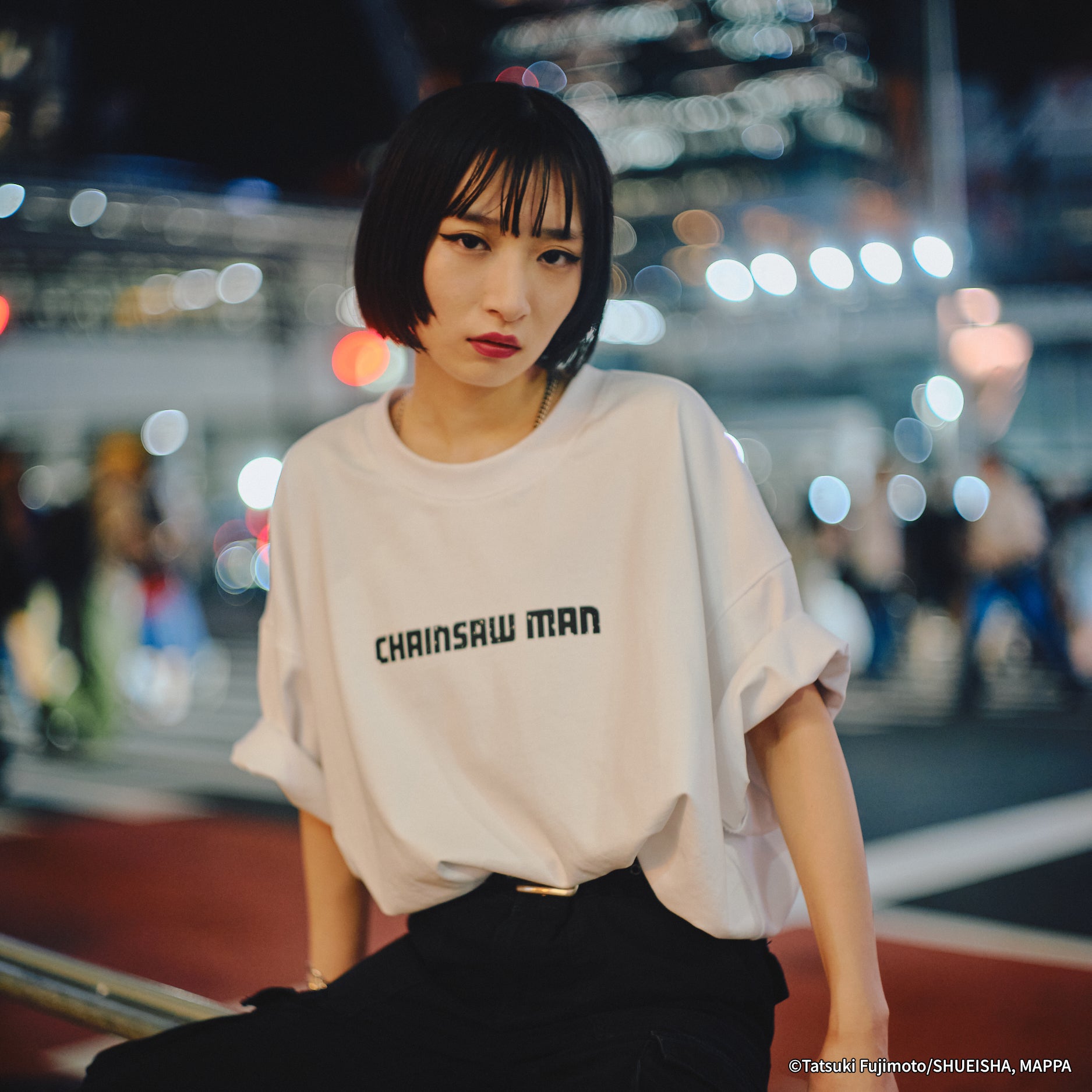 Chainsaw Man - Aki T-Shirt (White) – Kissui