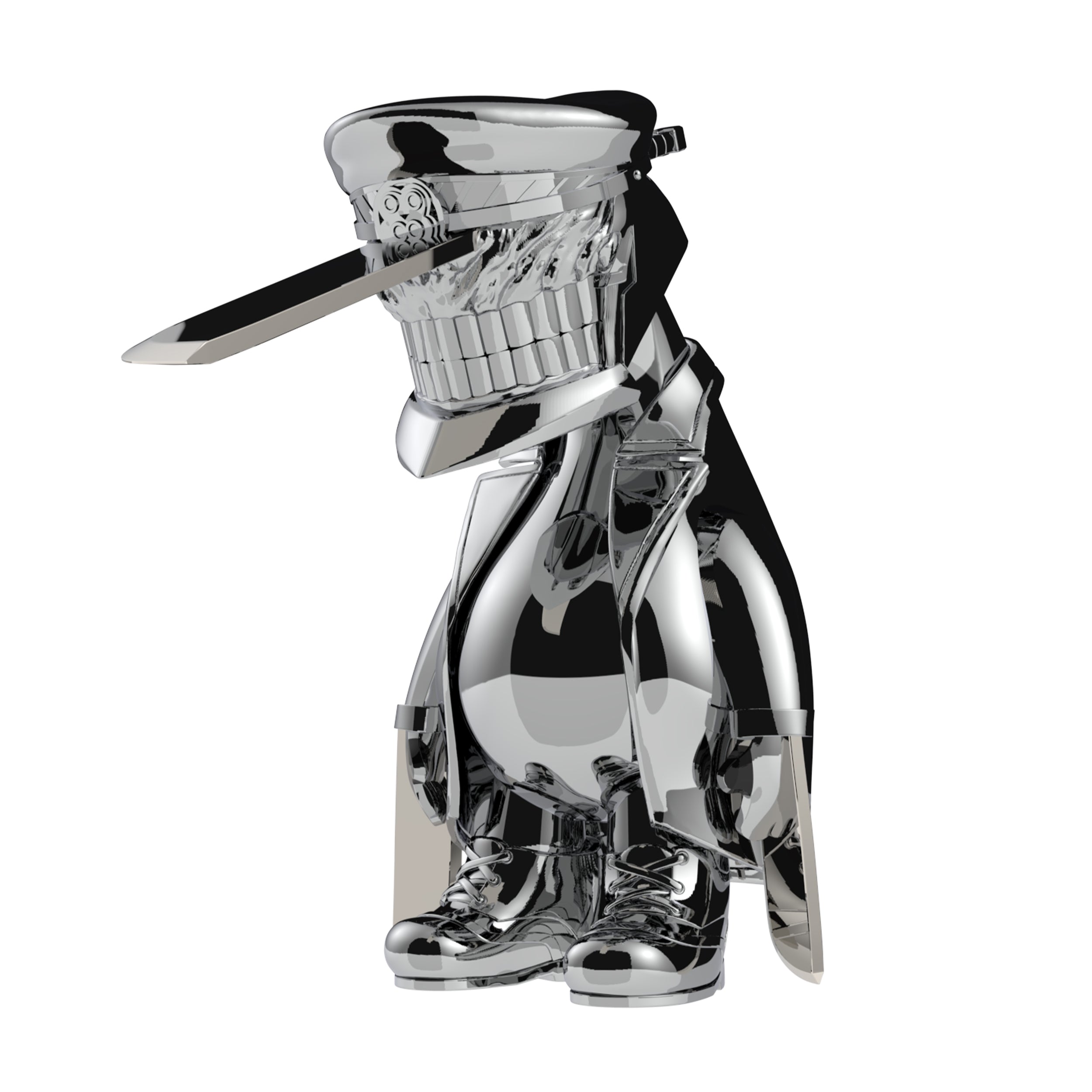 KOKORO - Chrome Samurai Sword Edition - 10CM – Kissui